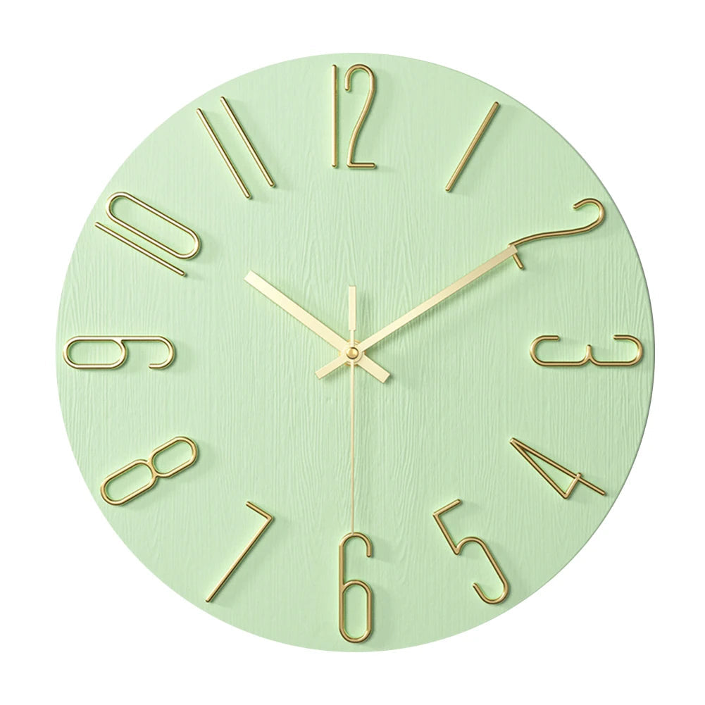 Horloge Murale Design Minimaliste 25 cm - Élégance Intemporelle pour Intérieur Moderne avec Mécanisme Silencieux 9