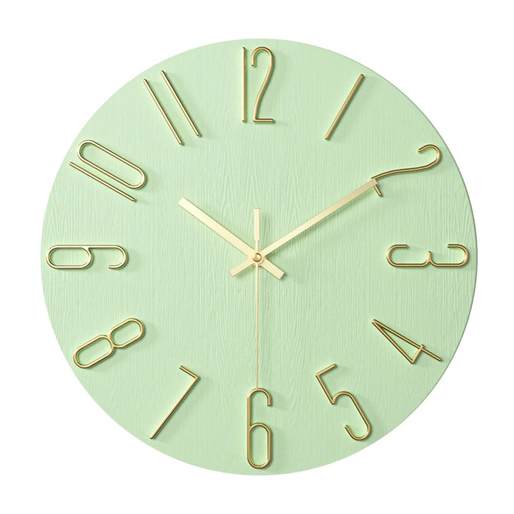 Horloge Murale Design Minimaliste 25 cm - Élégance Intemporelle pour Intérieur Moderne avec Mécanisme Silencieux 9