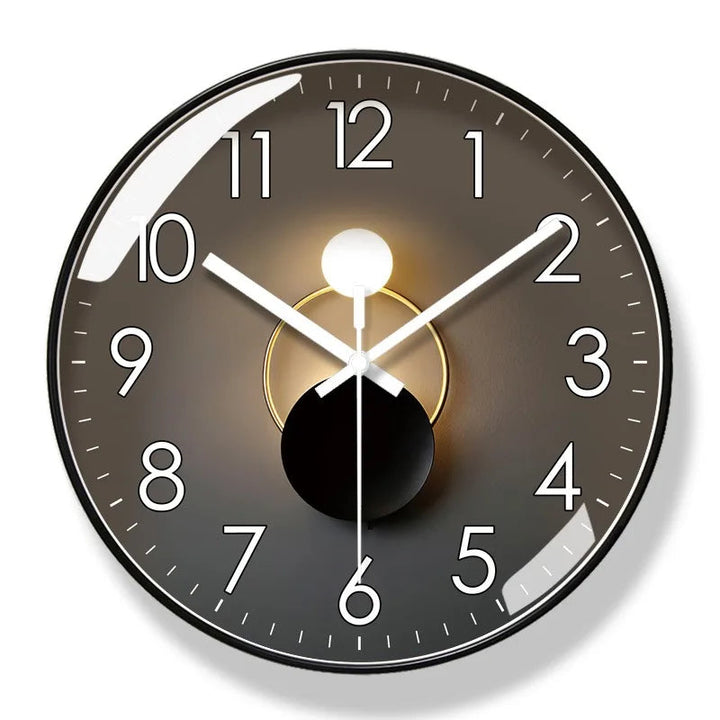 Horloge Murale Design Ronde Élégante Silencieuse en Acrylique – 25 cm et 30 cm, Idéale pour Bureau et Salon 2