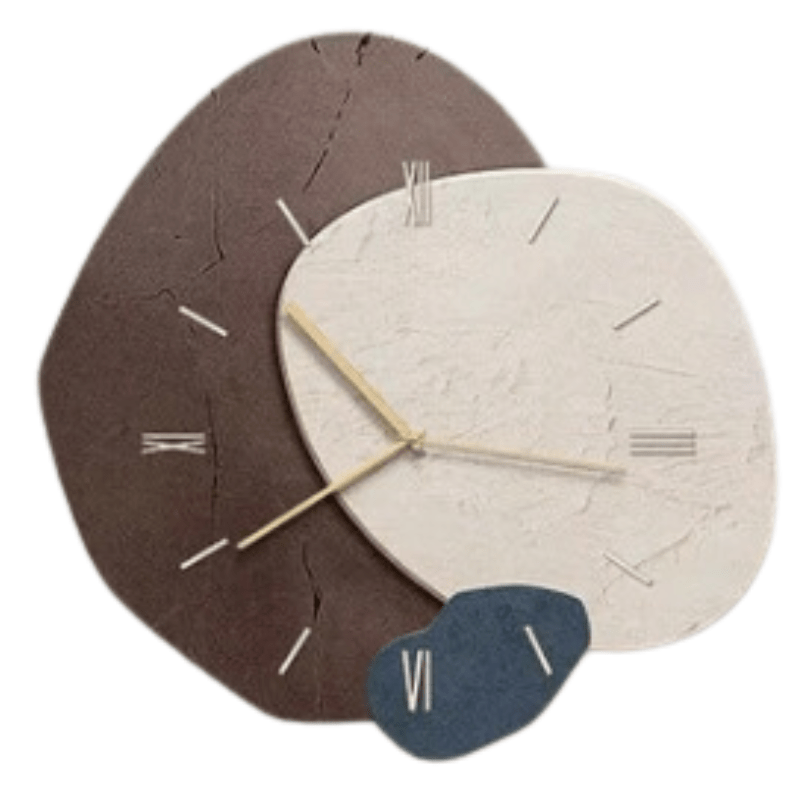Horloge Murale Design en Bois Silencieuse 35 cm - Pendule Murale Originale avec Design Unique pour Intérieur Élégant 7