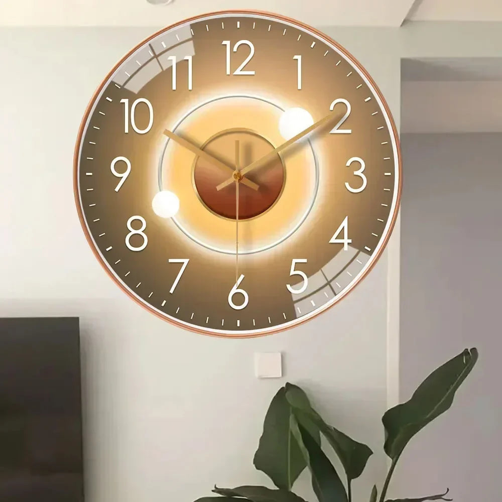 Horloge Murale Silencieuse 30 cm au Design Classique en Plastique et Verre – Élégante et Lisible pour Toutes les Pièces 1