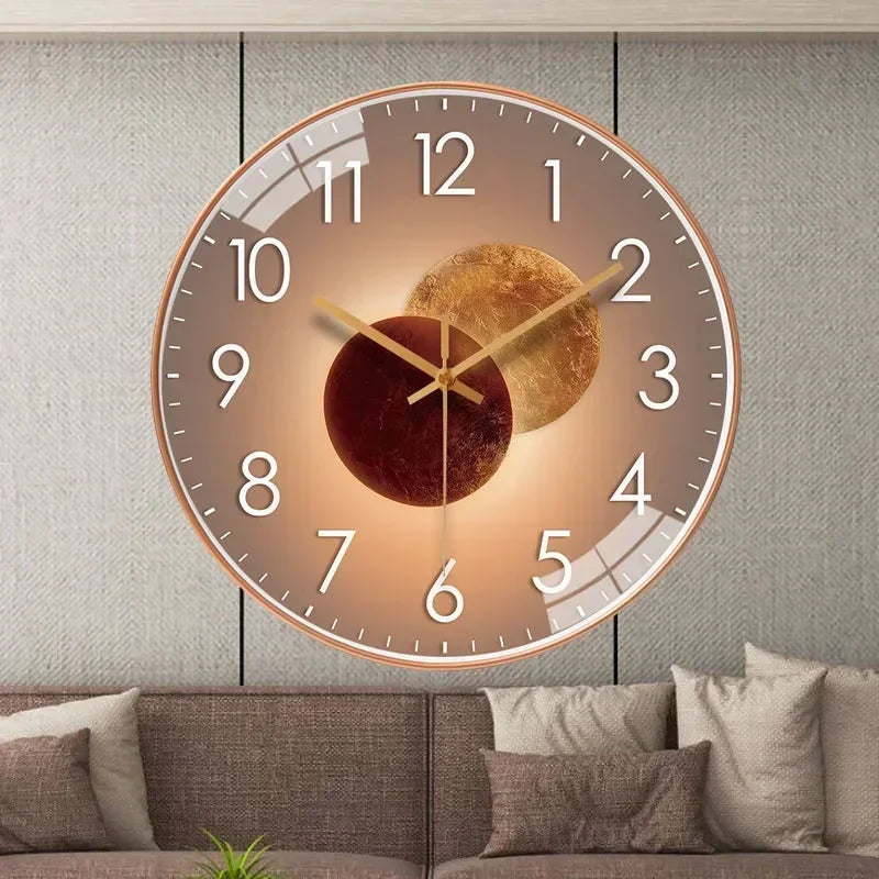 Horloge Murale Tranquiltimelock au Design Rustique et Mécanisme Silencieux – 20 cm 1