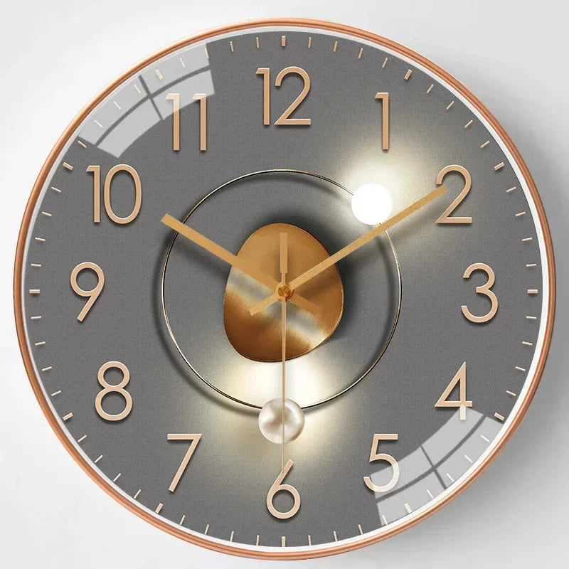Horloge Murale Tranquiltimelock au Design Rustique et Mécanisme Silencieux – 20 cm 12