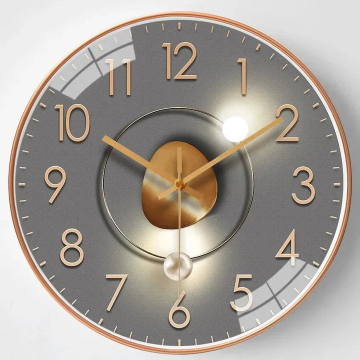 Horloge Murale Tranquiltimelock au Design Rustique et Mécanisme Silencieux – 20 cm 12