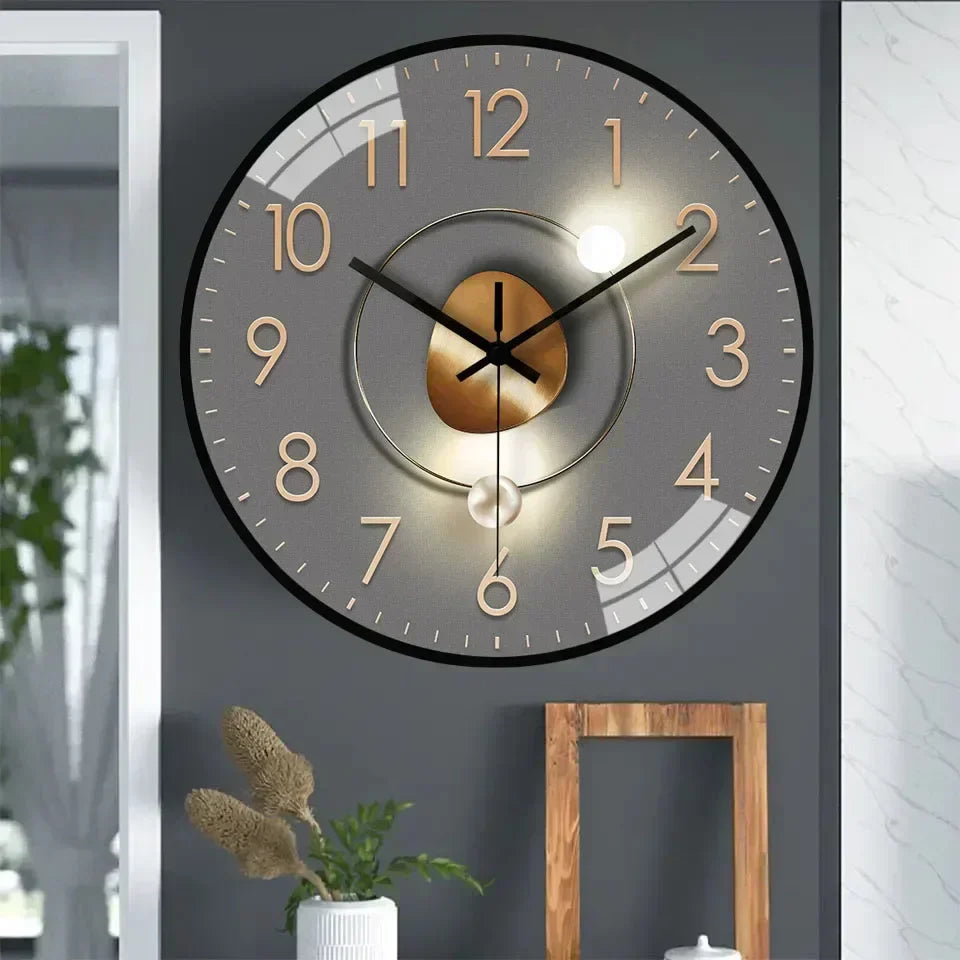 Horloge Murale Tranquiltimelock au Design Rustique et Mécanisme Silencieux – 20 cm 4