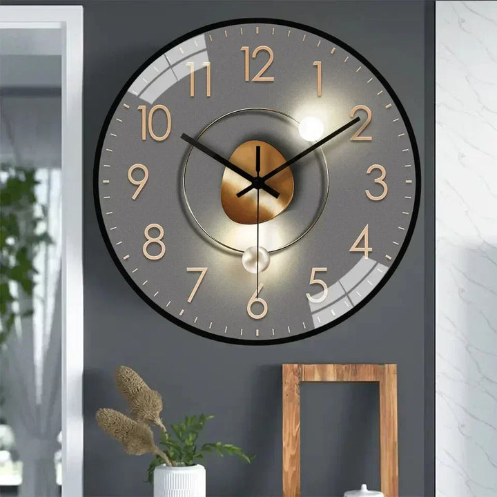 Horloge Murale Tranquiltimelock au Design Rustique et Mécanisme Silencieux – 20 cm 4