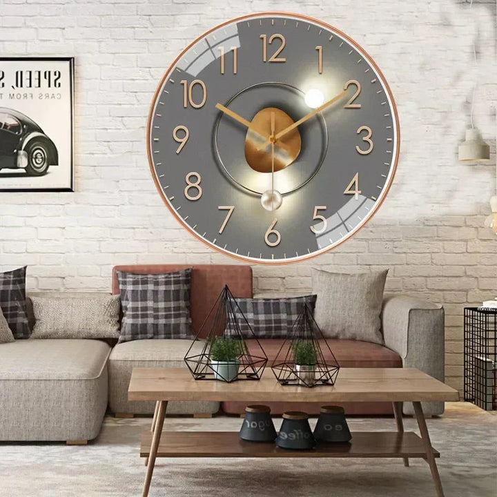 Horloge Murale Tranquiltimelock au Design Rustique et Mécanisme Silencieux – 20 cm 5