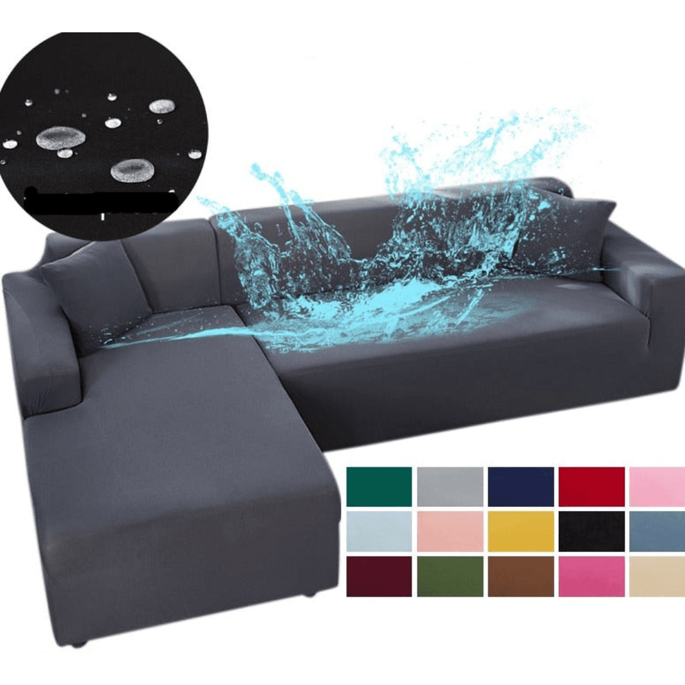Housse de Canapé Imperméable Antidérapante – Protection Élégante pour 1 à 4 Places, Facile à Nettoyer et Durable 1