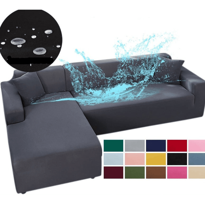 Housse de Canapé Imperméable Antidérapante – Protection Élégante pour 1 à 4 Places, Facile à Nettoyer et Durable 1