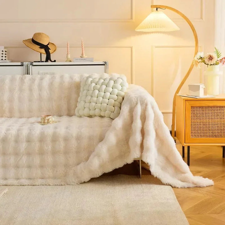 Housse de Canapé en Velours Synthétique Antidérapante – Confort et Style pour Votre Intérieur, Disponible en Plusieurs Tailles 5