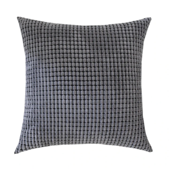 Housse de Coussin en Velours Côtelé de Coton avec Motif Grain de Maïs – 45x45 cm 13