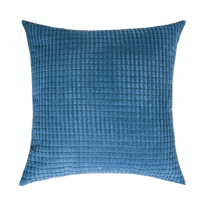 Housse de Coussin en Velours Côtelé de Coton avec Motif Grain de Maïs – 45x45 cm 18