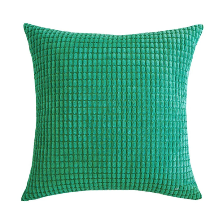 Housse de Coussin en Velours Côtelé de Coton avec Motif Grain de Maïs – 45x45 cm 19