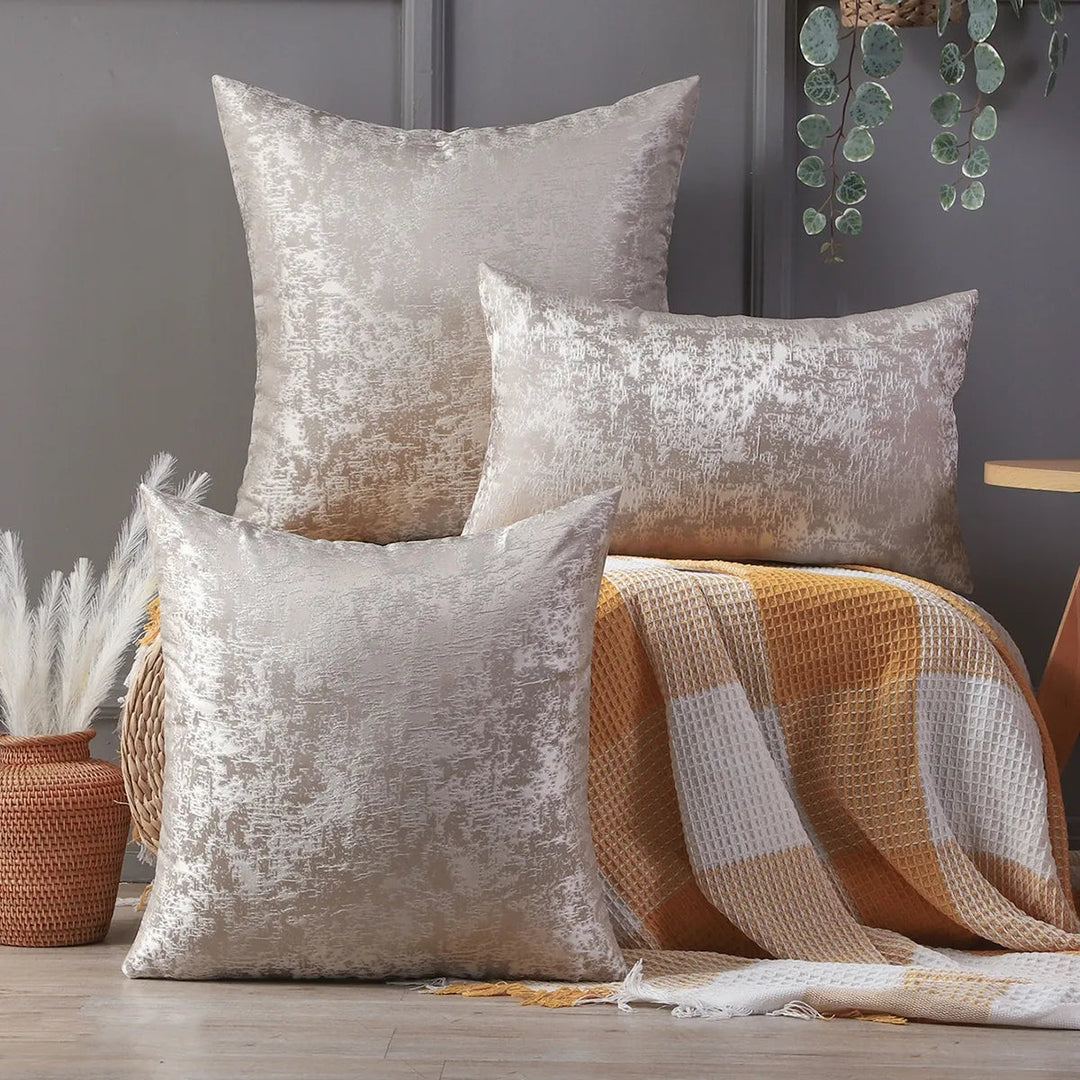 Housses de Coussin Modernes en Tissu de Haute Qualité – Design Élégant, Douceur et Entretien Facile, 30x50 cm à 60x60 cm 0