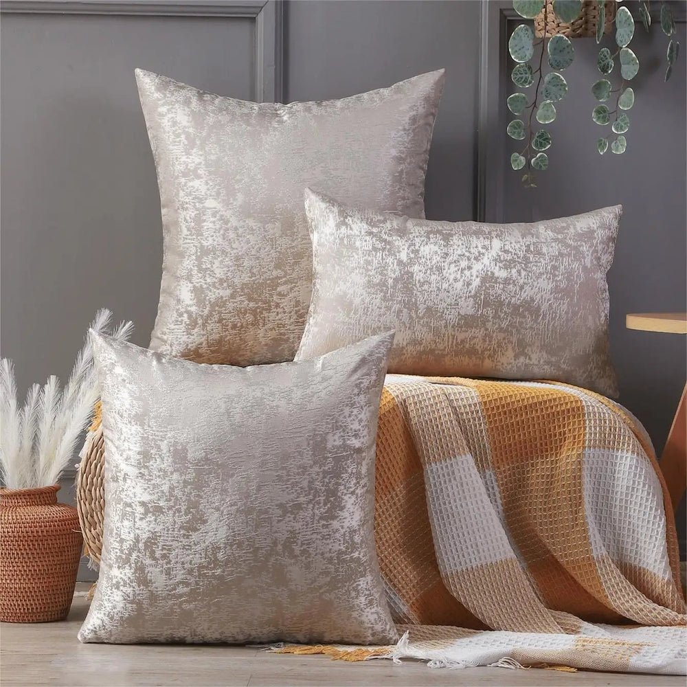 Housses de Coussin Modernes en Tissu de Haute Qualité – Design Élégant, Douceur et Entretien Facile, 30x50 cm à 60x60 cm 1