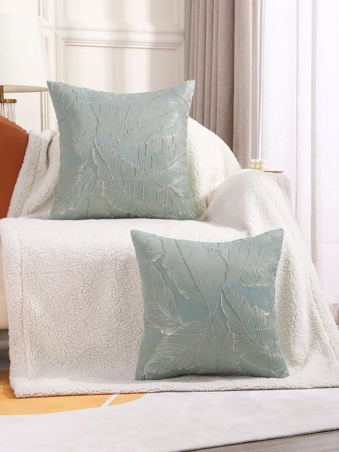 Housses de Coussin Modernes en Tissu de Haute Qualité – Design Élégant, Douceur et Entretien Facile, 30x50 cm à 60x60 cm 10