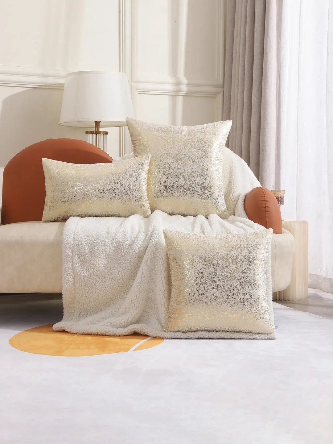 Housses de Coussin Modernes en Tissu de Haute Qualité – Design Élégant, Douceur et Entretien Facile, 30x50 cm à 60x60 cm 4