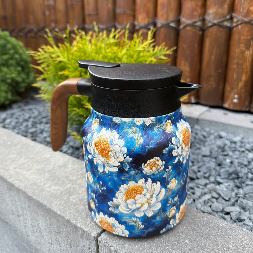 Tea Kettle Thermos Teapot Infuser Insulated Hot Drink Jug