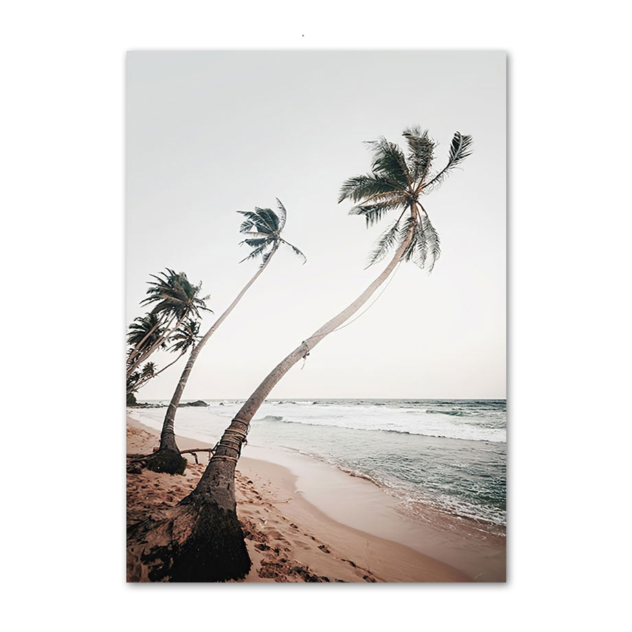 Impression Photo sur Toile NaturaTone en Tons Naturels – Décoration Murale Élégante et Durable 3