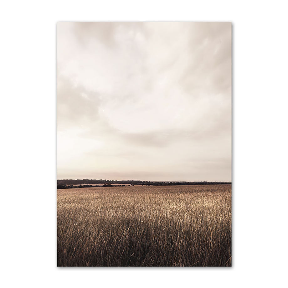 Impression Photo sur Toile NaturaTone en Tons Naturels – Décoration Murale Élégante et Durable 7