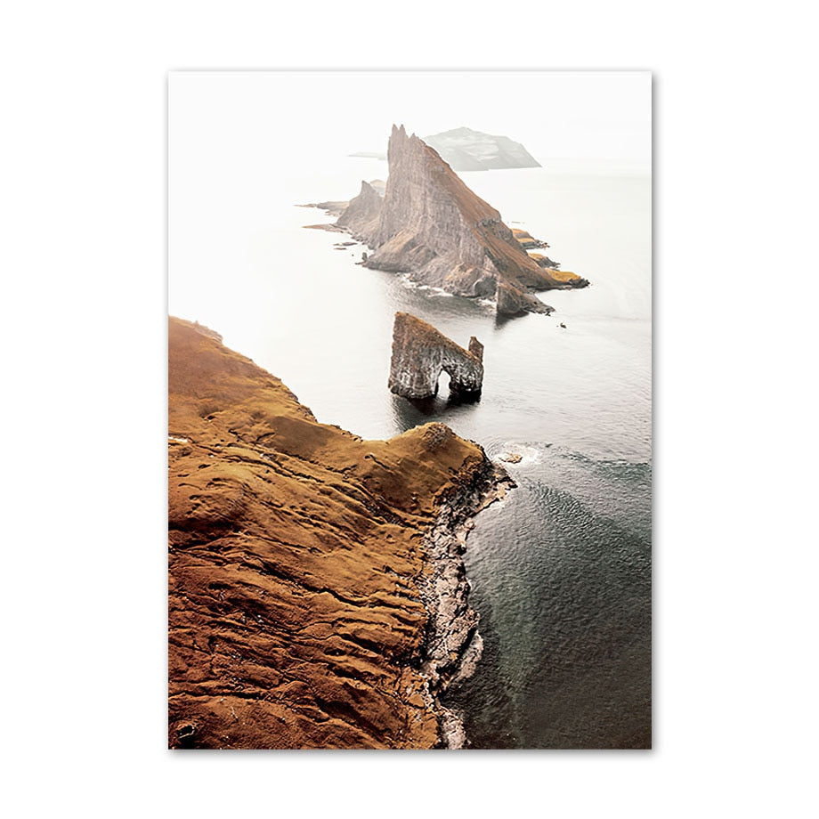 Impression Photo sur Toile NaturaTone en Tons Naturels – Décoration Murale Élégante et Durable 8