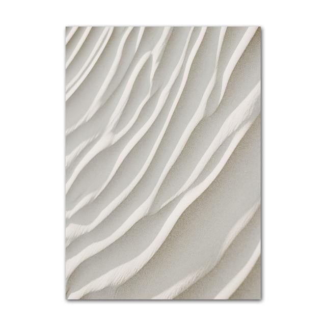 Imprimés Muraux DuneSeren en Toile Imperméable – Décoration Apaisante avec Paysages de Dunes pour Intérieur Serein 0