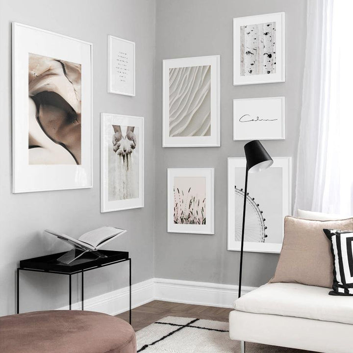 Imprimés Muraux DuneSeren en Toile Imperméable – Décoration Apaisante avec Paysages de Dunes pour Intérieur Serein 2