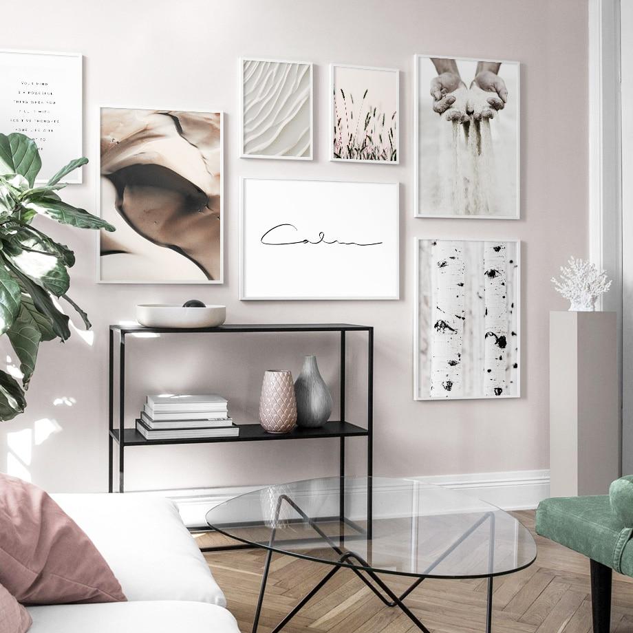 Imprimés Muraux DuneSeren en Toile Imperméable – Décoration Apaisante avec Paysages de Dunes pour Intérieur Serein 3