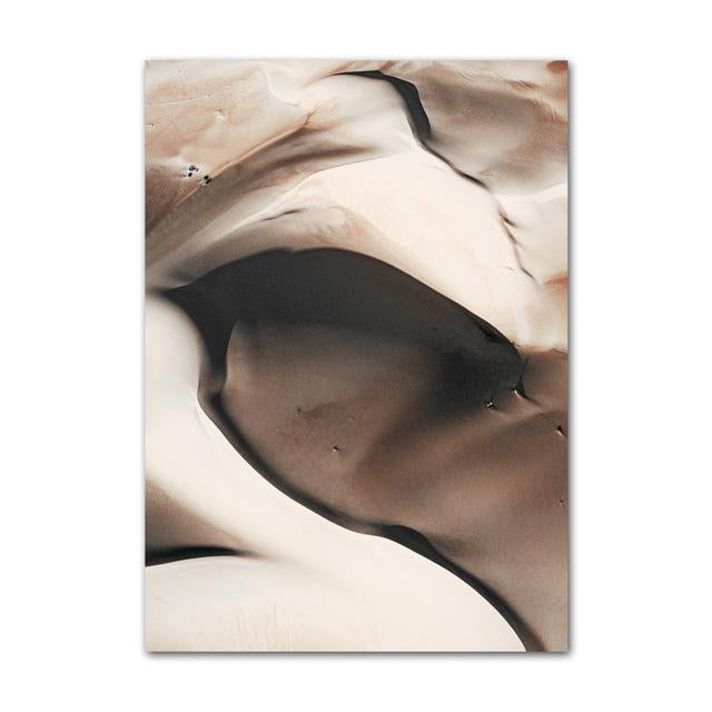 Imprimés Muraux DuneSeren en Toile Imperméable – Décoration Apaisante avec Paysages de Dunes pour Intérieur Serein 7