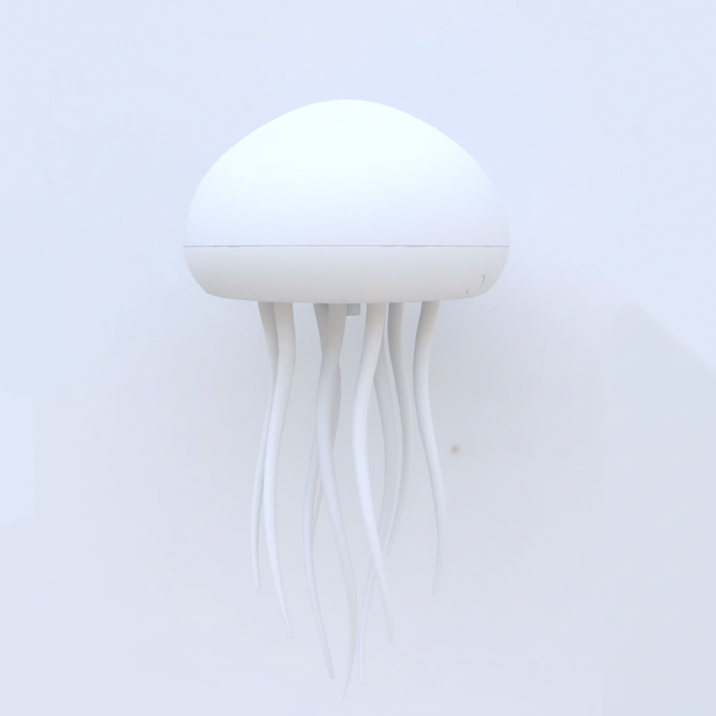 Table Lamp LED Jellyfish RGB Color Changing Night Light Decor
