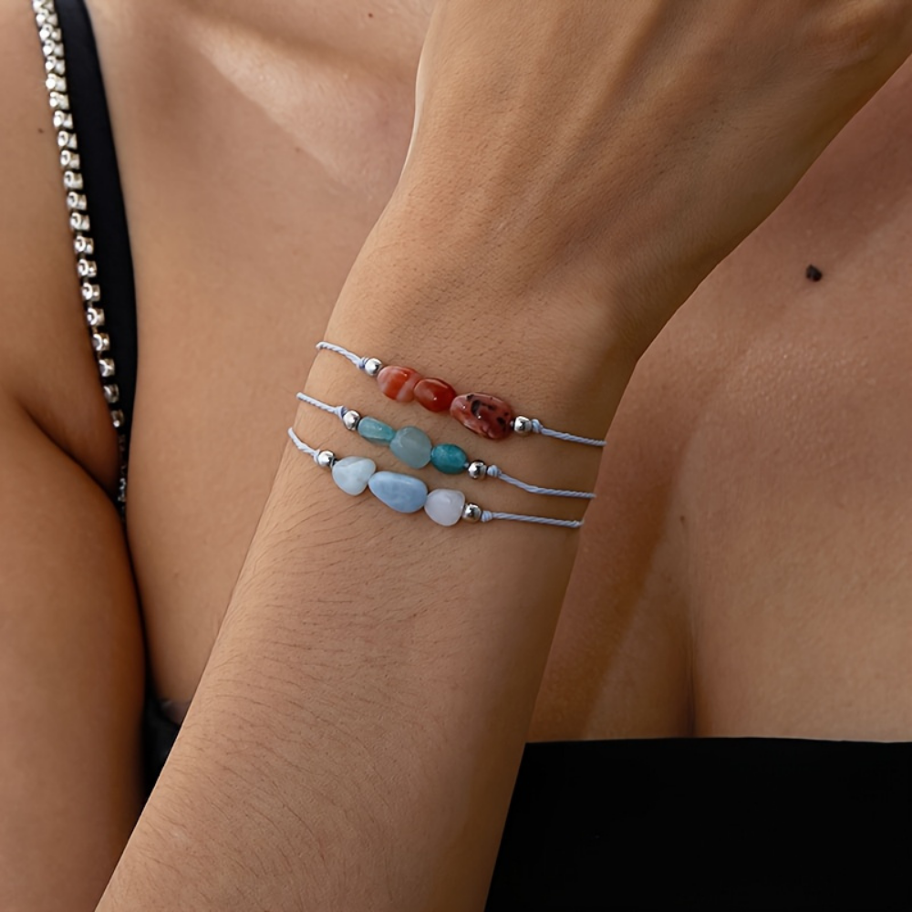 Jewelry Set Mother's Day Birthstone Crystal Necklace with Gift Card