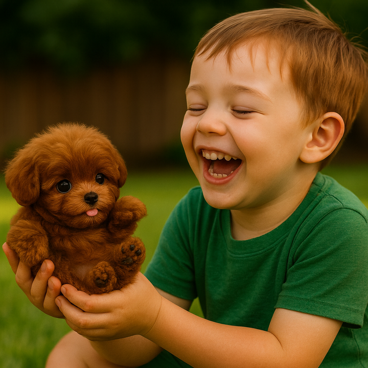 Jouet Interactif pour Chien Réactif à la Voix et au Toucher – Mouvements Réalistes et Silencieux, Cuir Synthétique 2