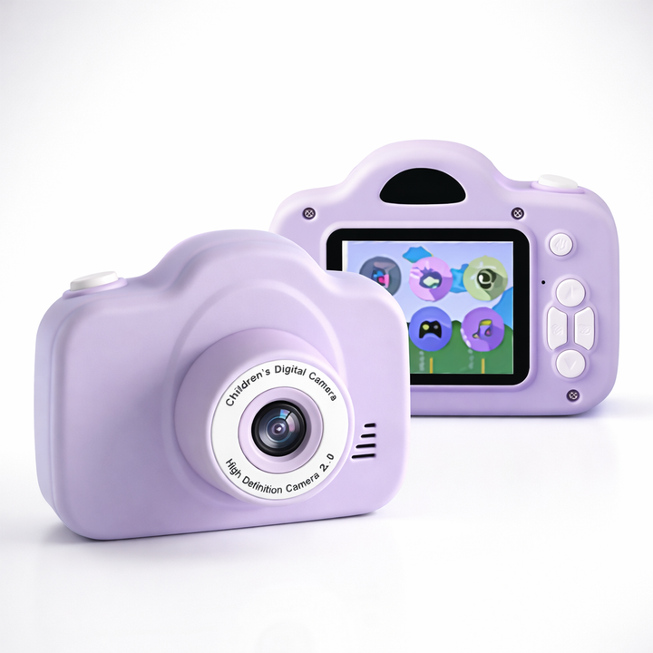 Macchina Fotografica Bambini Digitale Doppia Lente Selfie