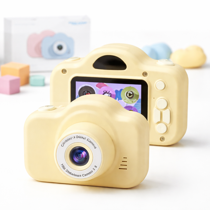 Macchina Fotografica Bambini Digitale Doppia Lente Selfie