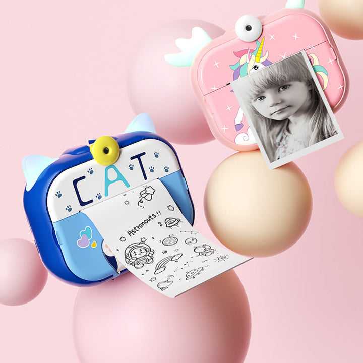 Dětský Fotoaparát Instantní Tisk Digitální Kamera Termální Print
