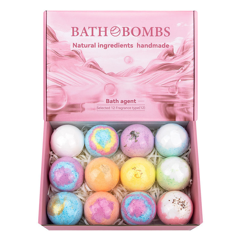 Bath Bomb Gift Set Kids Surprise Toy Fizzing Spa Bath Balls Pack
