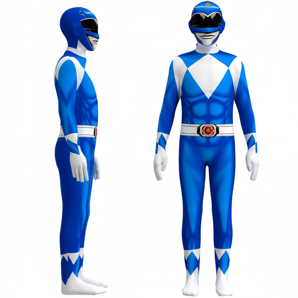 Kids Costume Superhero Jumpsuit Mask Cosplay Party