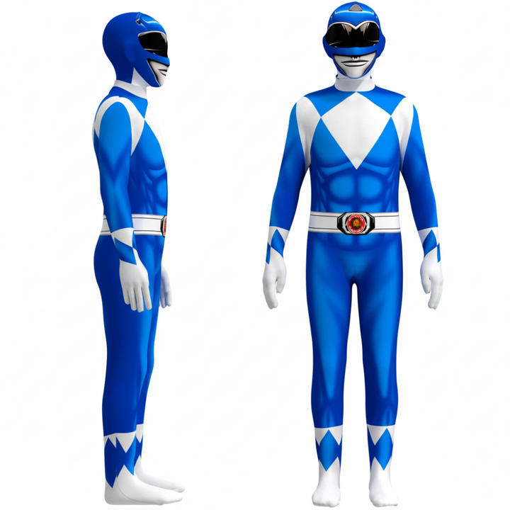 Kids Costume Superhero Jumpsuit Mask Cosplay Party