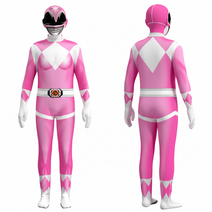Kids Costume Superhero Jumpsuit Mask Cosplay Party