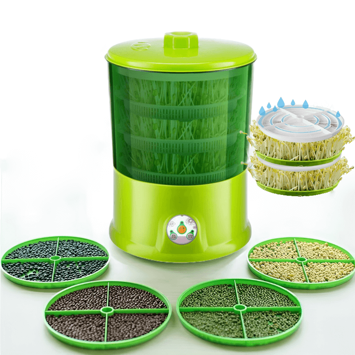 Kit de Culture de Germes sans BPA – Système Efficace pour Germes Frais, Design Compact et Facile à Utiliser 0