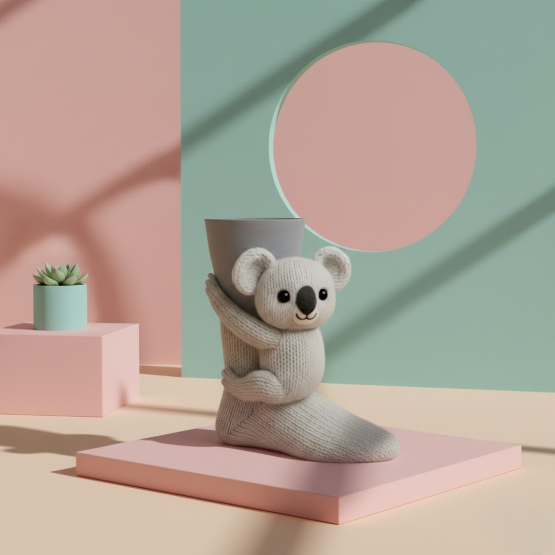 Protiskluzové ponožky unisex zimní zvířecí vzor domácí bačkory