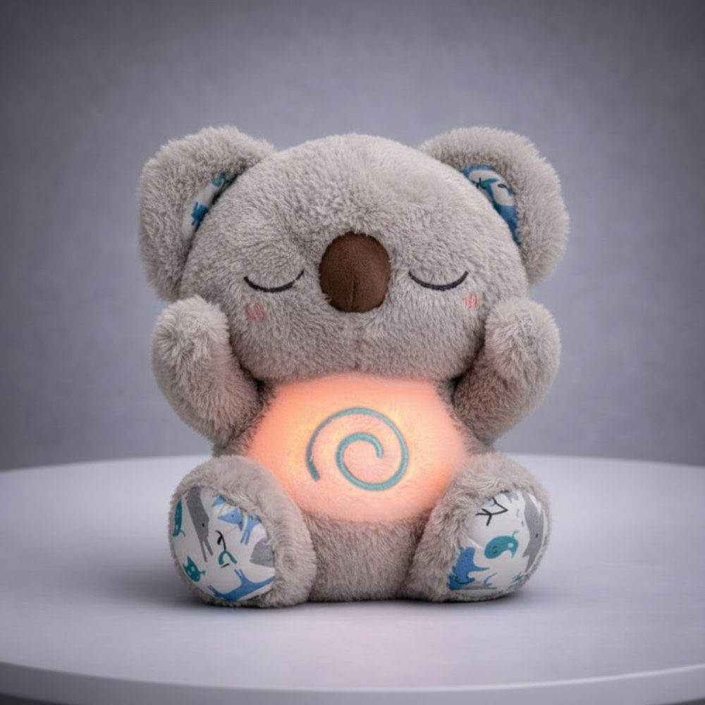Sleep Aid Koala Stuffed Animal Breathing Light