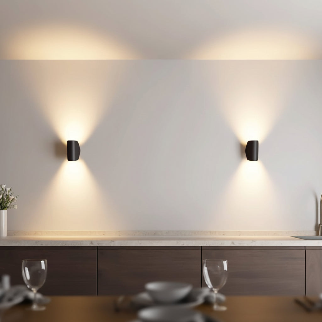 Modern Adjustable LED Outdoor Wall Light Energy Efficient Design