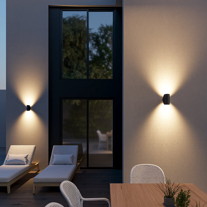 Modern Adjustable LED Outdoor Wall Light Energy Efficient Design
