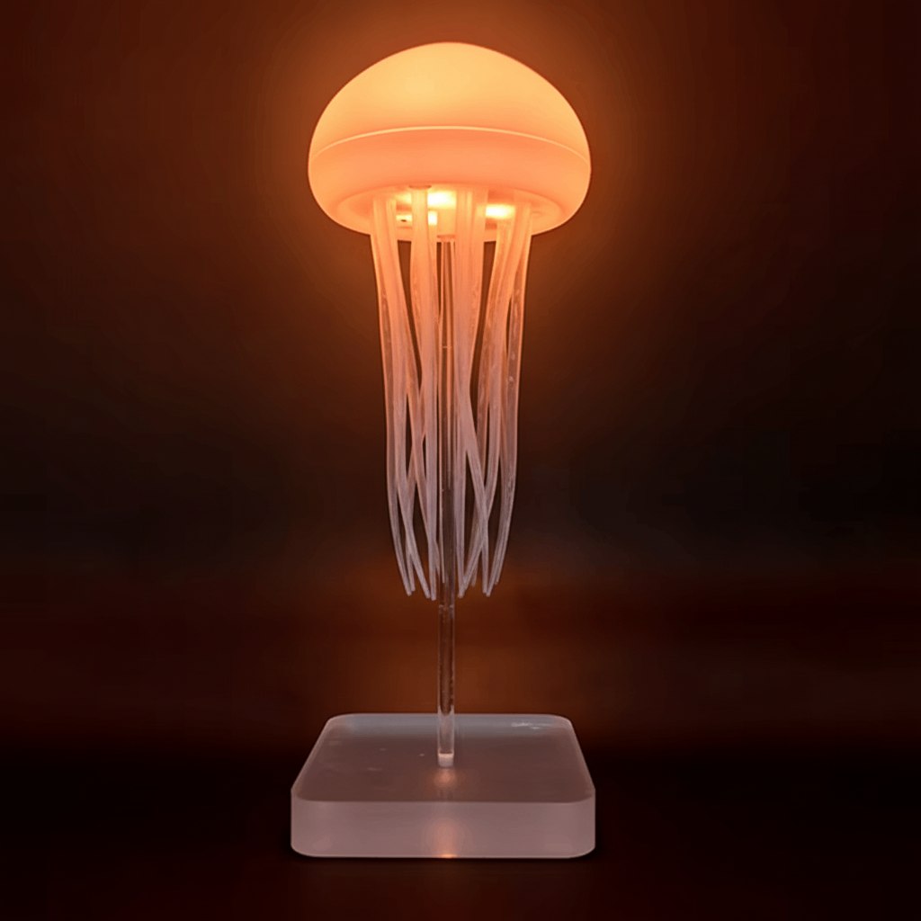 Stolní Lampa LED Medúza RGB Měnící Barvy Noční Dekorativní
