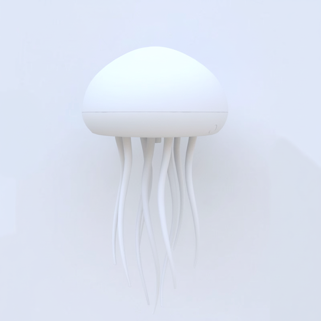 Stolní Lampa LED Medúza RGB Měnící Barvy Noční Dekorativní