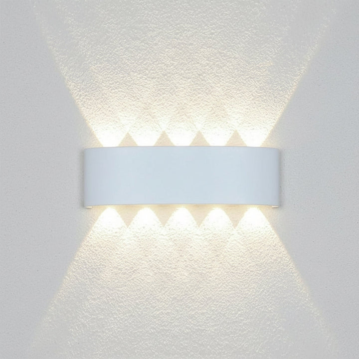 Lampada da parete esterna moderna a LED impermeabile