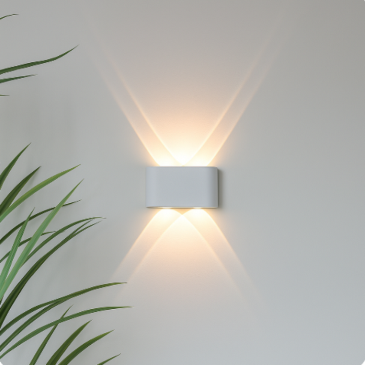 Lampada da parete esterna moderna a LED impermeabile