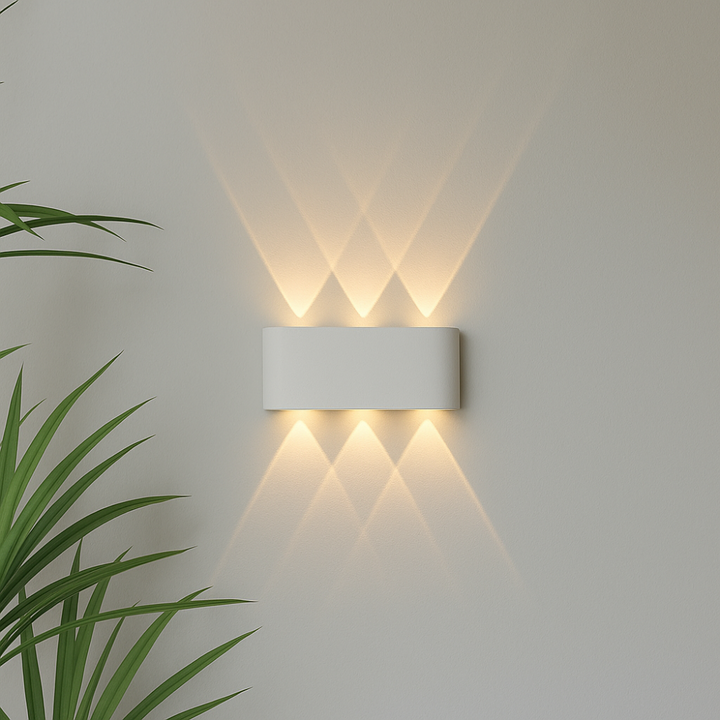Lampada da parete esterna moderna a LED impermeabile
