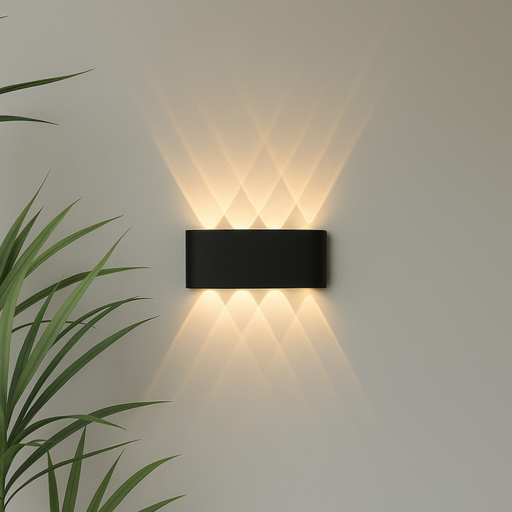 Lampada da parete esterna moderna a LED impermeabile